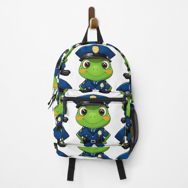 Item preview, A Cute Police Frog designed and sold by DWorriBHappi.