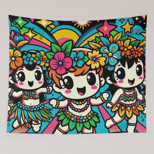 Item preview, Enchanting Hula Kids - 046 designed and sold by sagaofsilence.