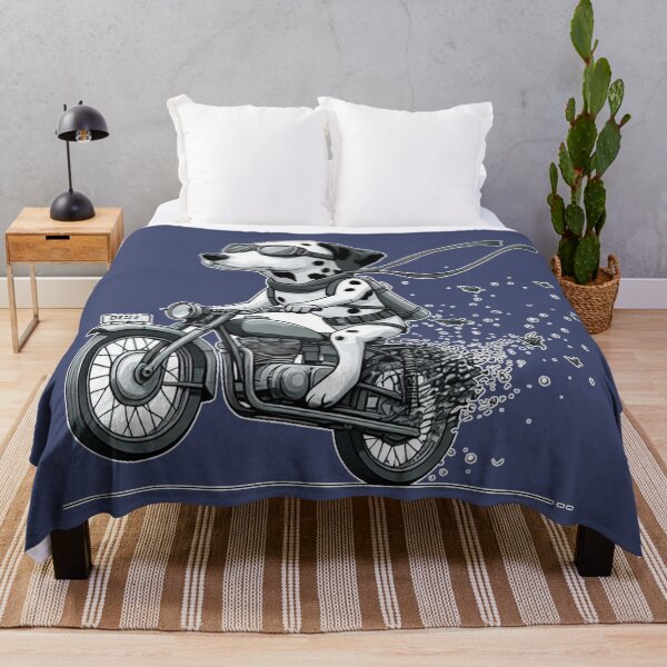 Item preview, Dalmatian Driving Motobicycle so Cool designed and sold by Nanthanon.