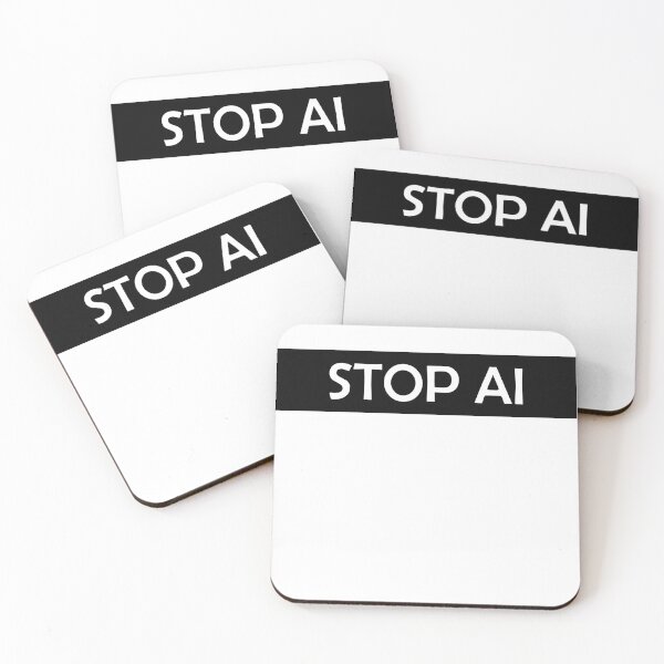 Item preview, Stop AI  designed and sold by HiddenStar02.