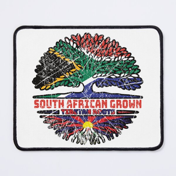 Item preview, Tibet Tibetan South African South Africa Tree Roots Flag designed and sold by FlagX.