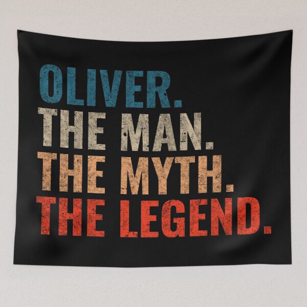 Item preview, Oliver The Man The Myth The legend Oliver Name designed and sold by Teelogic.