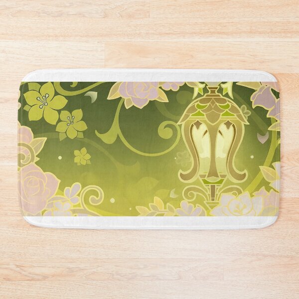 Item preview, Emilie: Base Note Genshin Impact Namecard designed and sold by kazatodoesart.