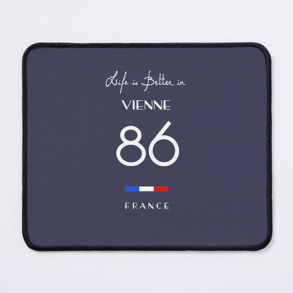 Item preview, Life is better in VIENNE Number 86 Poitou Anjou France designed and sold by frenchsalsa.