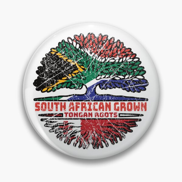 Item preview, Tonga Tongan South African South Africa Tree Roots Flag designed and sold by FlagX.