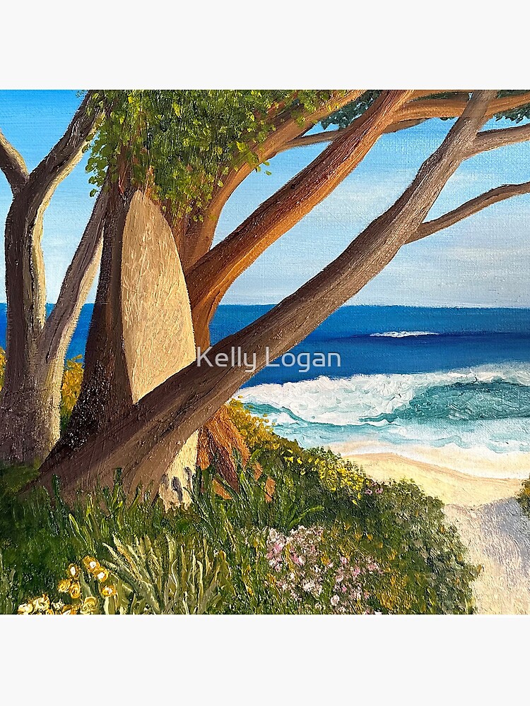 Thumbnail 5 of 5, Coasters (Set of 4), Surfing Through The Summer designed and sold by KellyLoganArt.