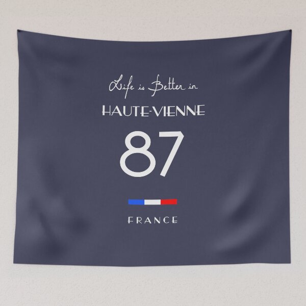 Item preview, Life is better in HAUTE-VIENNE Number 87 Limousin France designed and sold by frenchsalsa.