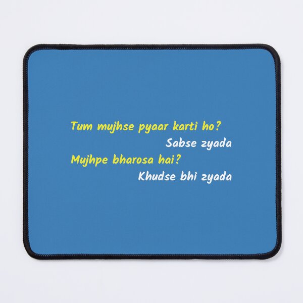 Item preview, DDLJ Bollywood Quote designed and sold by NikitaSD.