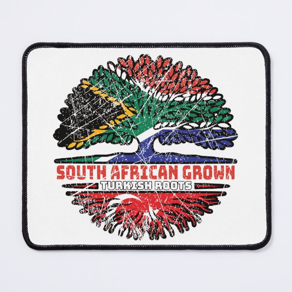 Item preview, Turkey Turkish South African South Africa Tree Roots Flag designed and sold by FlagX.