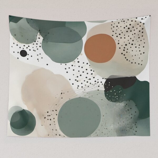 Item preview, Abstract Harmony: Fluid Forms and Textured Layers designed and sold by FreedomToDesign.