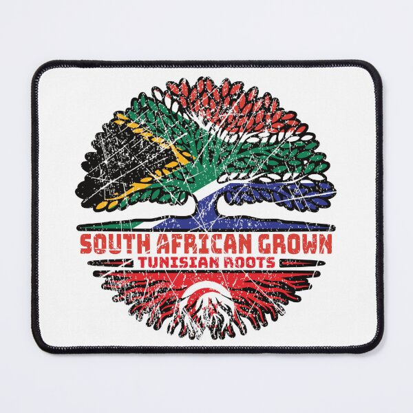Item preview, Tunisia Tunisian South African South Africa Tree Roots Flag designed and sold by FlagX.