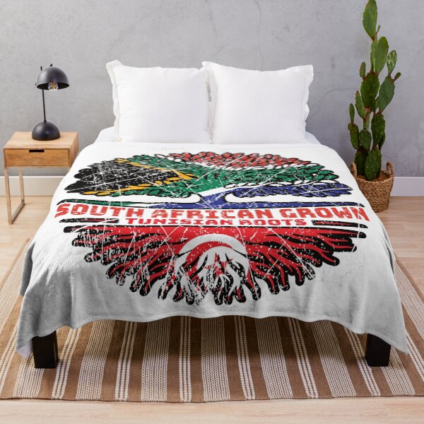 Item preview, Tunisia Tunisian South African South Africa Tree Roots Flag designed and sold by FlagX.