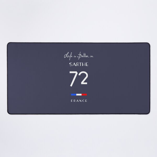 Item preview, Life is better in SARTHE Number 72 Maine Anjou France designed and sold by frenchsalsa.