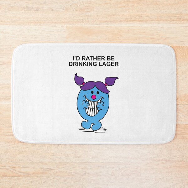 Item preview, Little Miss Id rather be drinking Lager designed and sold by Scat the cat.