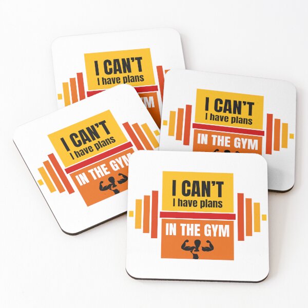 Item preview, I can't, I have plans in the gym, funny gym designed and sold by NoetherSym.