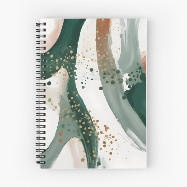 Item preview, Organic Depth: Green and Terracotta Contrasts designed and sold by FreedomToDesign.