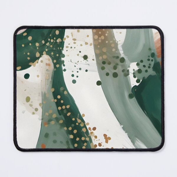 Item preview, Organic Depth: Green and Terracotta Contrasts designed and sold by FreedomToDesign.