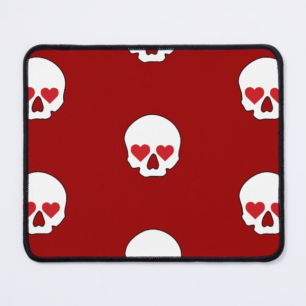 Item preview, Skull with Heart Eyes designed and sold by pcarrollwriter.