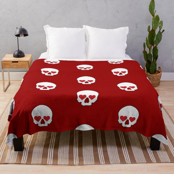 Item preview, Skull with Heart Eyes designed and sold by pcarrollwriter.