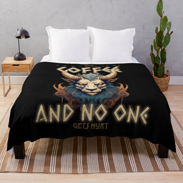 Item preview, Just Give Me Coffee and No One Gets Hurt designed and sold by EULALIA Twarog.