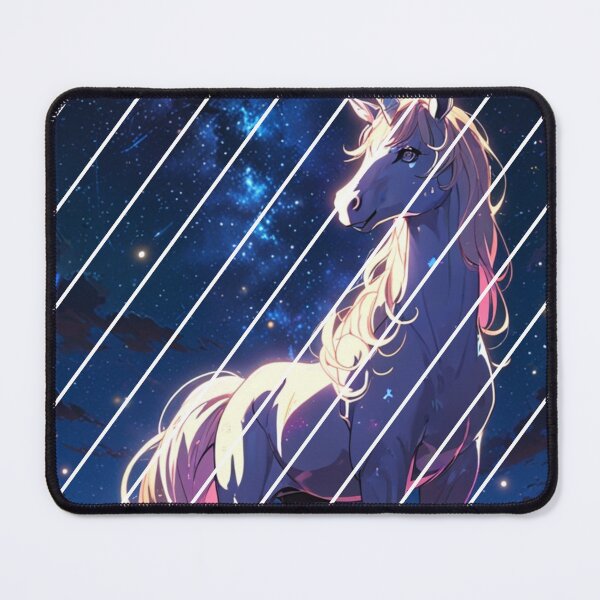 Item preview, "Starlight Unicorn" anime style unicorn illustration designed and sold by KatDesings.