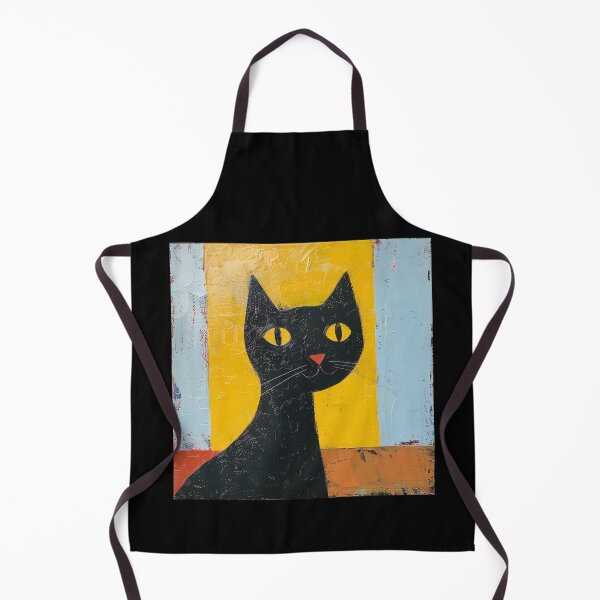 Item preview, Cheerful Black Kitty designed and sold by Teeverva Studio.