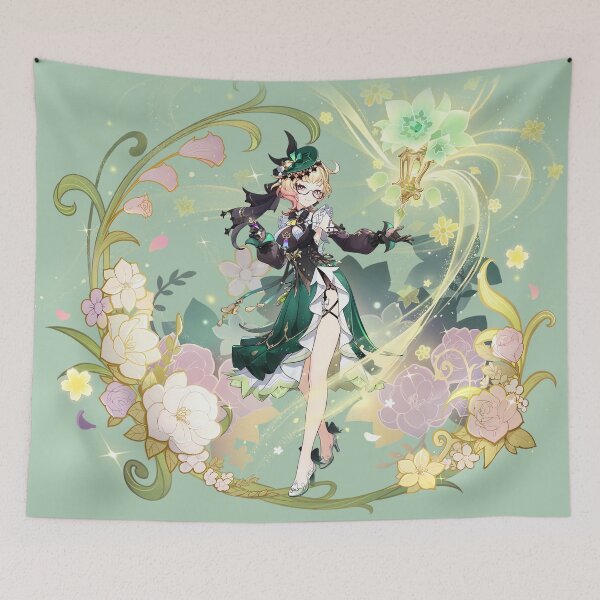 Item preview, Emilie Genshin Splash Art designed and sold by kazatodoesart.