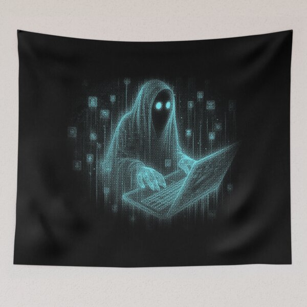 Item preview, Ghost Hacker designed and sold by Aleksandar Kostjuk.