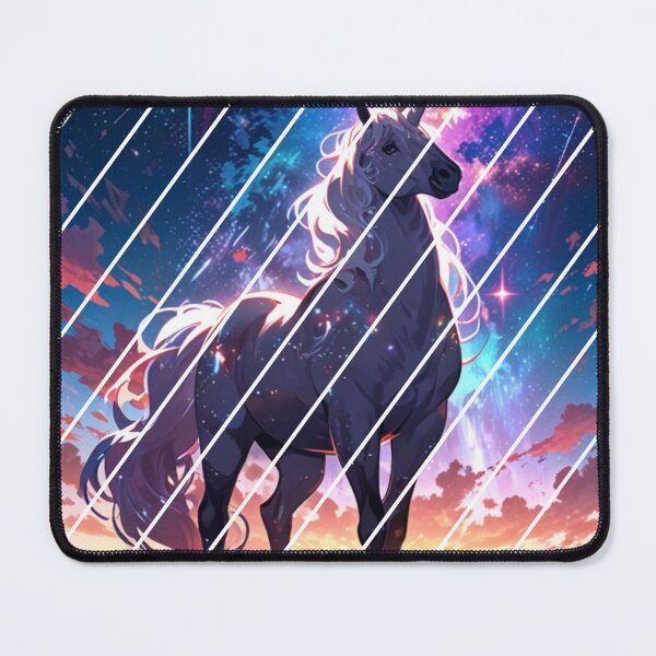 Item preview, "Celestial Unicorn" anime style unicorn illustration designed and sold by KatDesings.