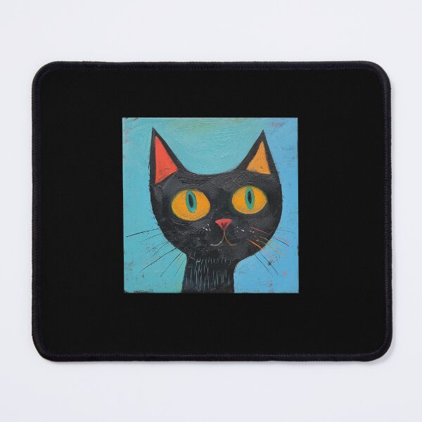 Item preview, Charming Gaze Black Cat designed and sold by Teeverva Studio.