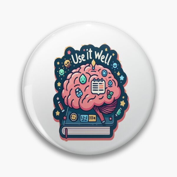 Item preview, Use it well - Brain Journal designed and sold by DashBliss.