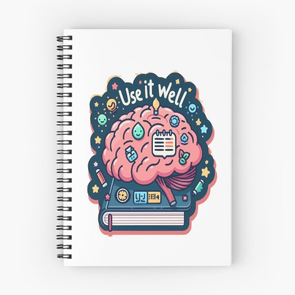Item preview, Use it well - Brain Journal designed and sold by DashBliss.