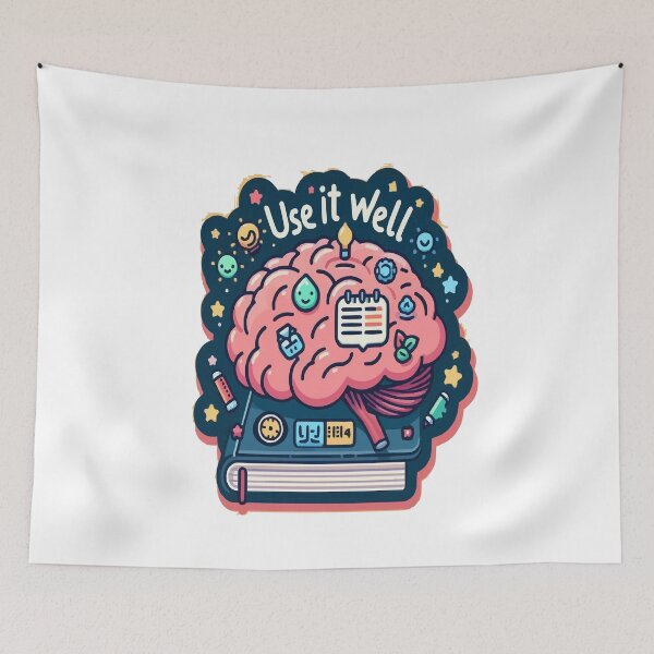 Item preview, Use it well - Brain Journal designed and sold by DashBliss.