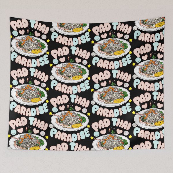 Item preview, Pad Thai Paradise: A Colorful Culinary Escape designed and sold by SplashTastic.
