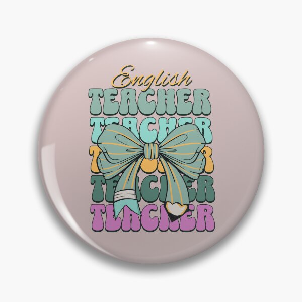 Item preview, English Teacher designed and sold by RockBeeDesigns.