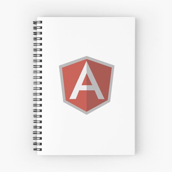 Item preview, Angular.js Angular Official Logo Hoodie designed and sold by Rainwater Merch.