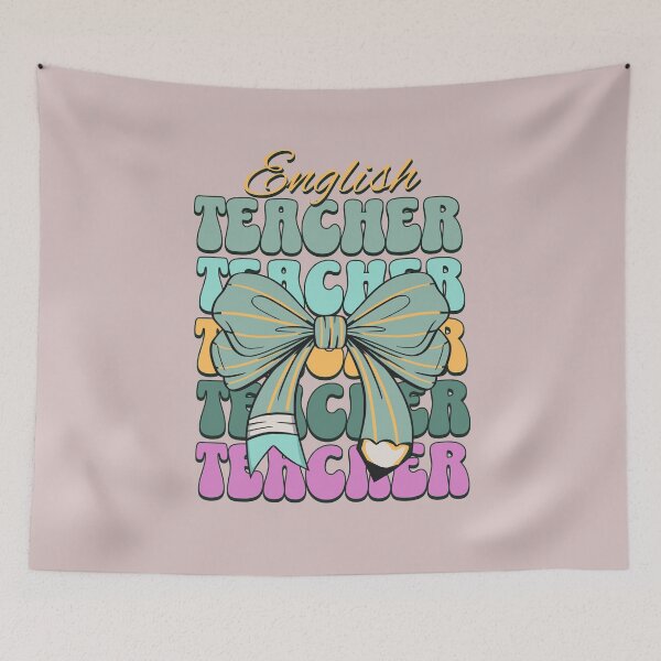 Item preview, English Teacher designed and sold by RockBeeDesigns.