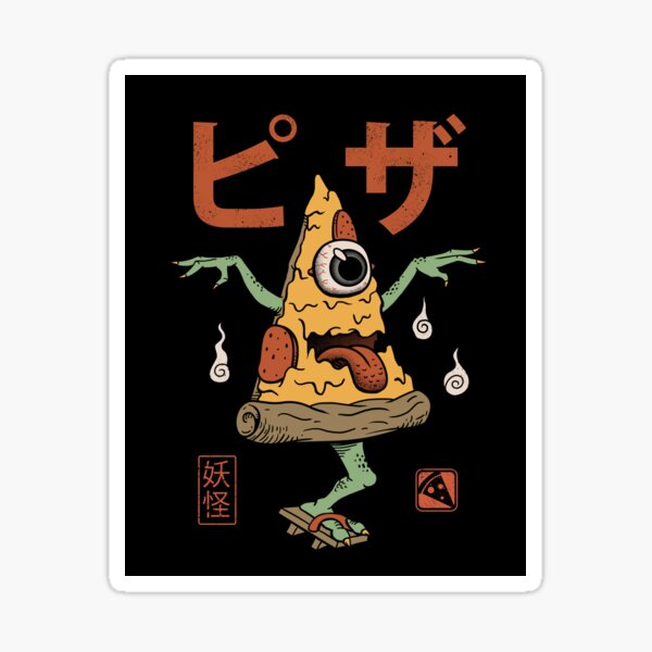 Artikel-Vorschau von Yokai Pizza, designt und verkauft von vincenttrinidad.