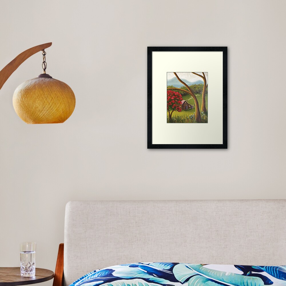 Item preview, Framed Art Print designed and sold by KellyLoganArt.