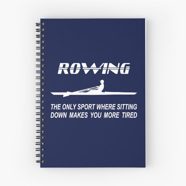 Item preview, Rowing - rowing boat - single scull - man - rowing the only sport where sitting down makes you more tired designed and sold by claudiasartwork.