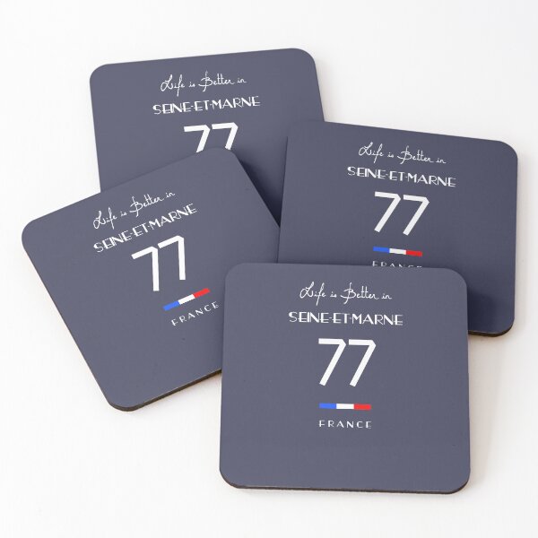 Item preview, Life is better in SEINE-ET-MARNE Number 77 Île de France designed and sold by frenchsalsa.