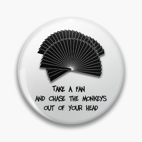 Item preview, Take a fan and drive the monkeys out of your head designed and sold by ZorianArt.