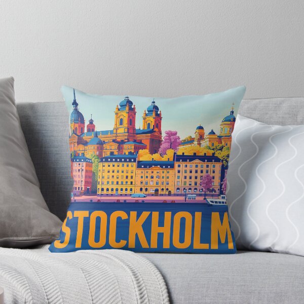 Artikelvorschau, Stockholm Poster Stockholm Druck entworfen und verkauft von nomiraclehere.