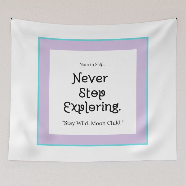 Item preview, never stop exploring designed and sold by Taloory.