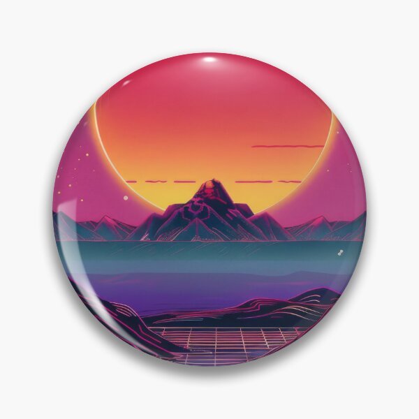 Item preview, Synthwave Sunset designed and sold by FrostyFrisby.