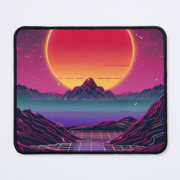 Item preview, Synthwave Sunset designed and sold by FrostyFrisby.