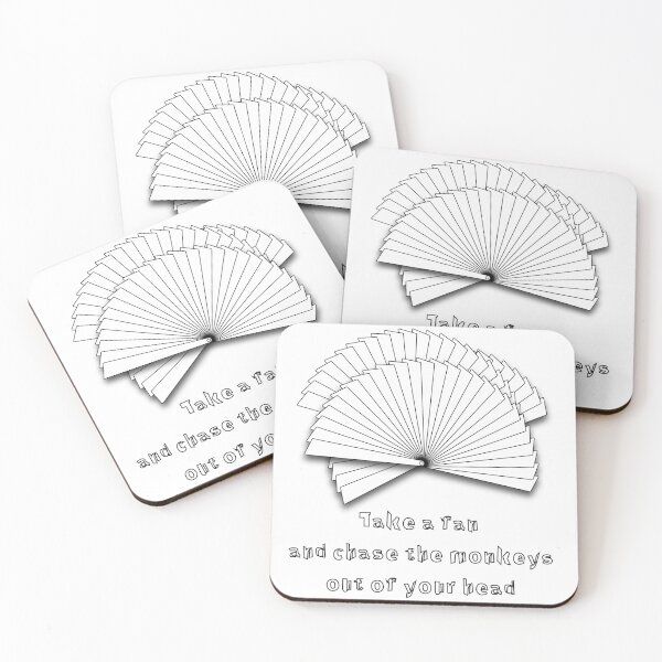Item preview, Take a fan and drive the monkeys out of your head designed and sold by ZorianArt.