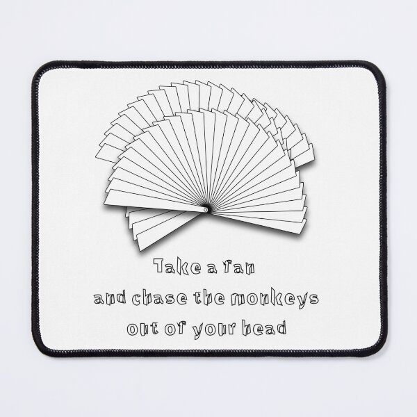 Item preview, Take a fan and drive the monkeys out of your head designed and sold by ZorianArt.