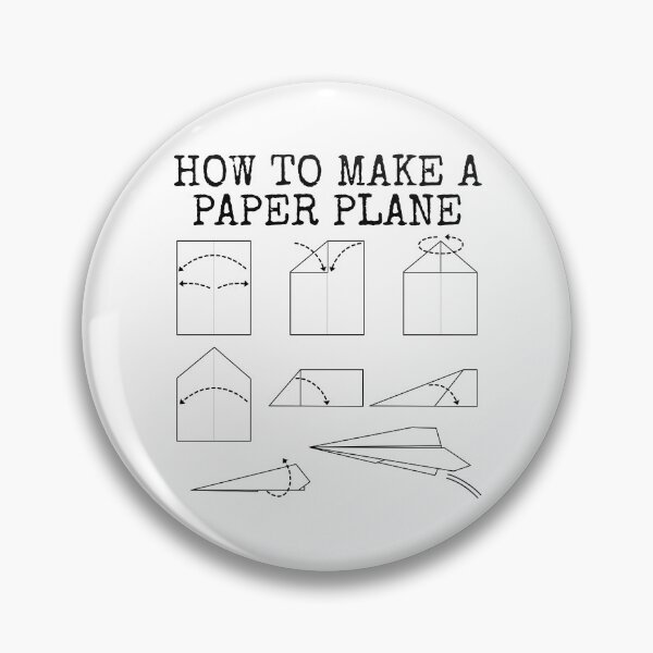 Item preview, How To Make A Paper Plane, Airplane Funny designed and sold by doodlerob.