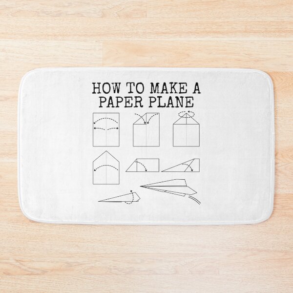 Item preview, How To Make A Paper Plane, Airplane Funny designed and sold by doodlerob.